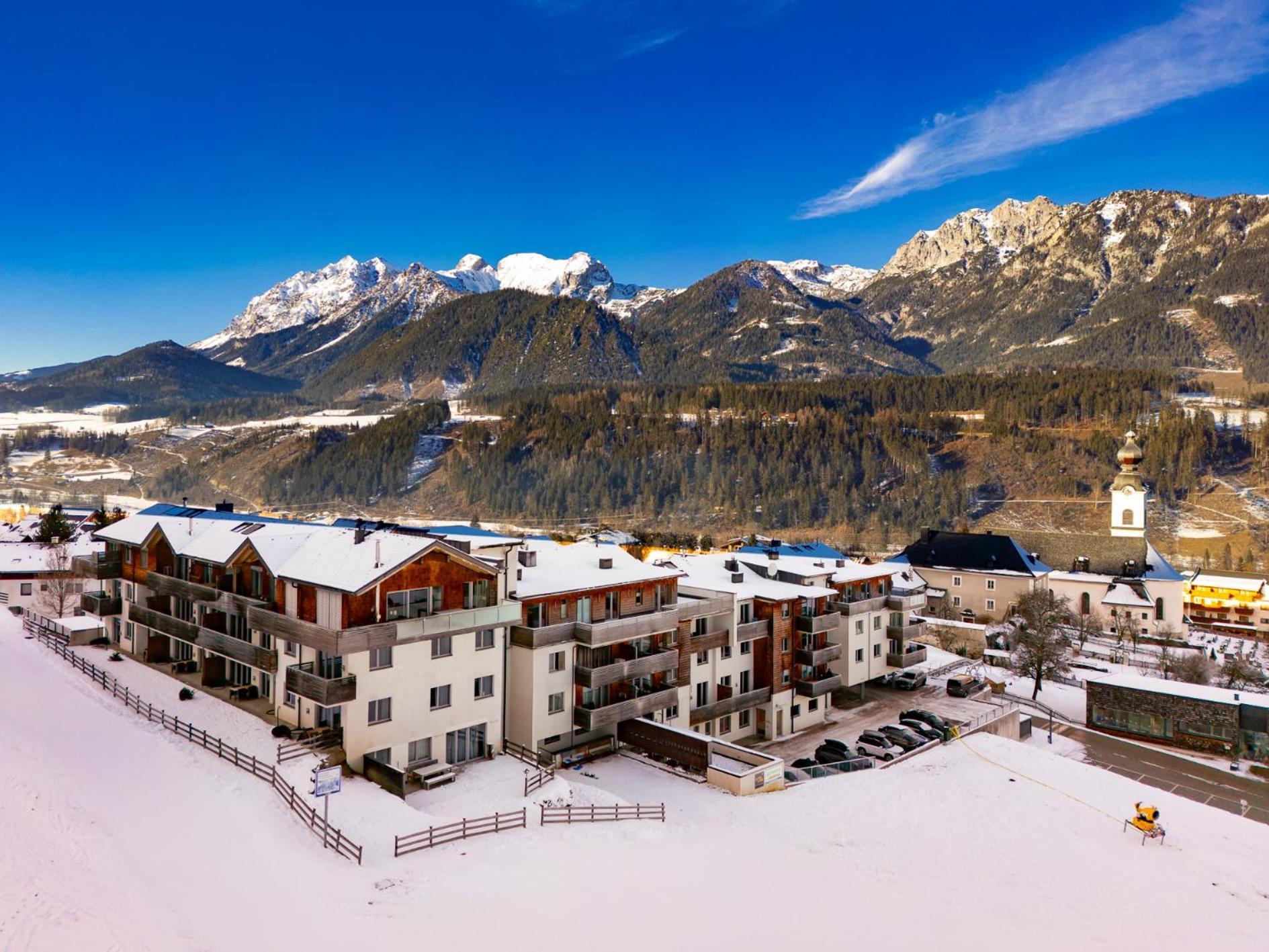 Appartement Klosterhuegel Haus im Ennstal Buitenkant foto