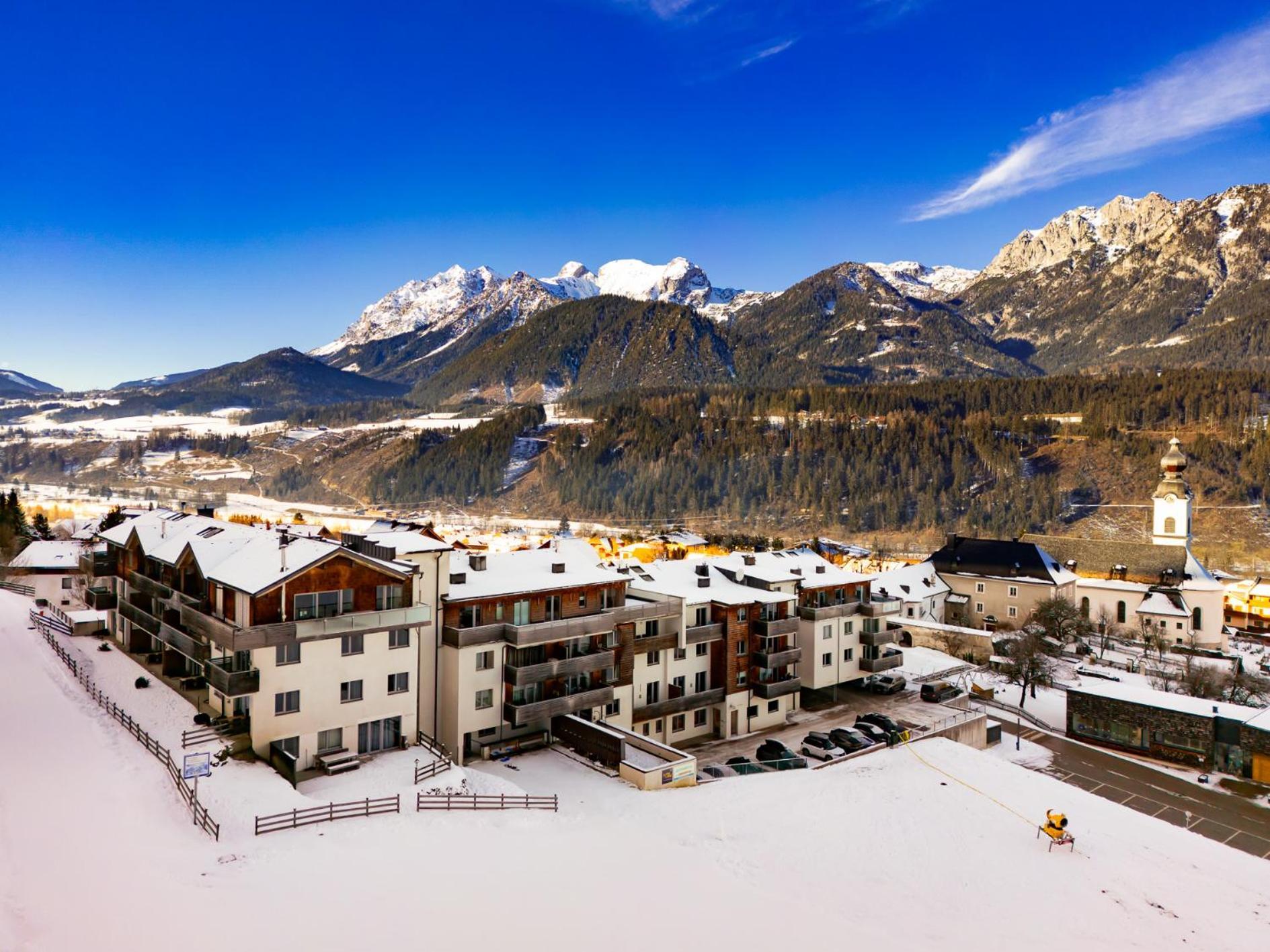 Appartement Klosterhuegel Haus im Ennstal Buitenkant foto